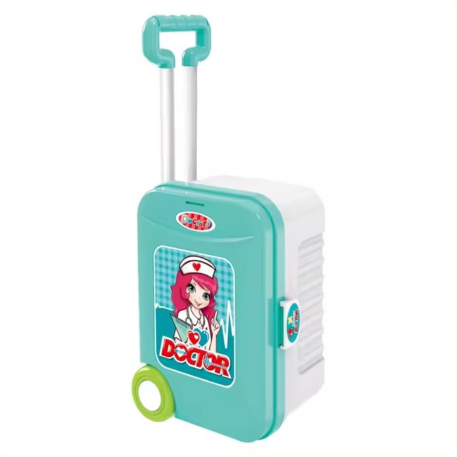 2 In 1 Doctor Nurse Medical Box With Suitcase