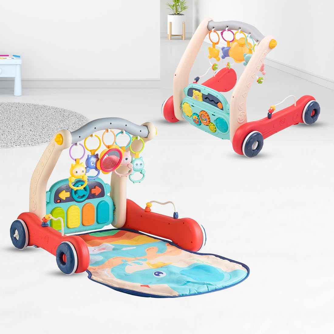 2 in 1 Musical Baby Play Gym