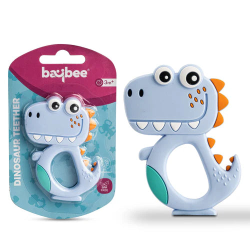 Dinosaur Silicone Teether for Baby