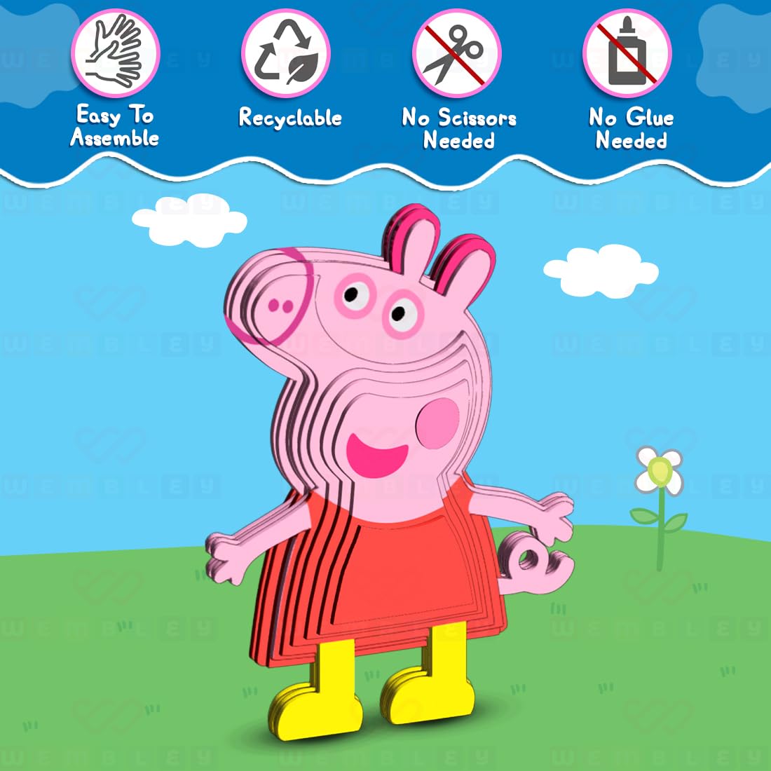 Peppa Pig 3D Puzzle