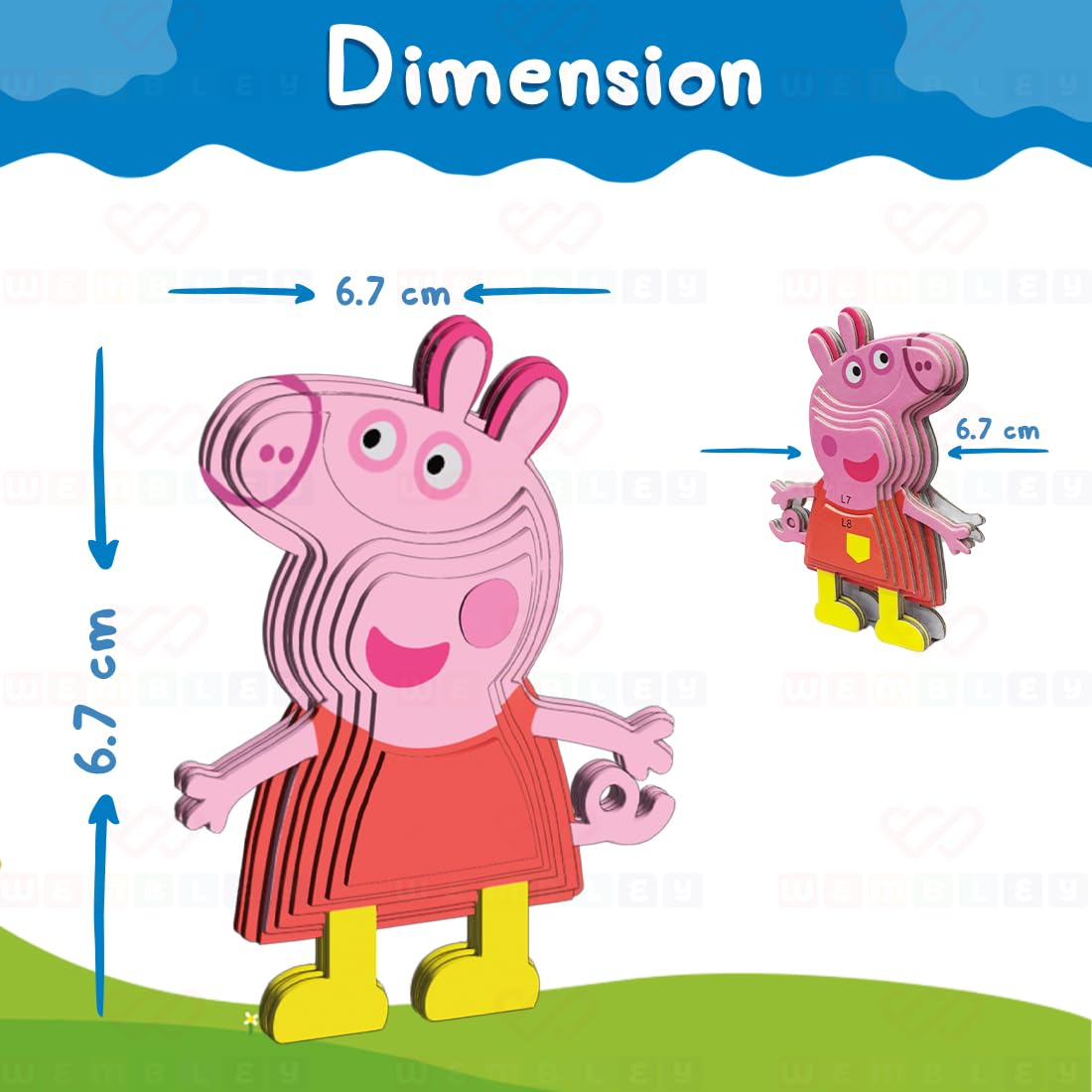 Peppa Pig 3D Puzzle