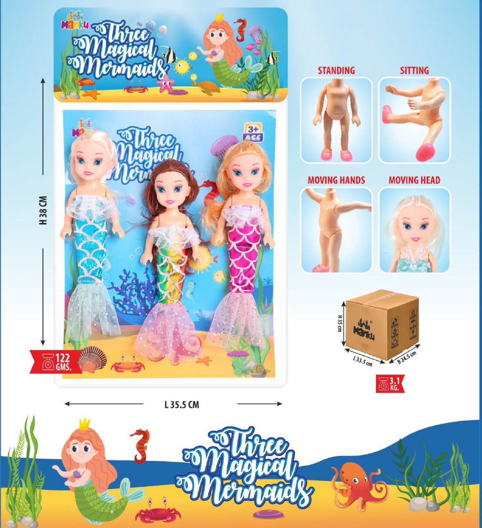 MANKU MAGICAL MERMAIDS