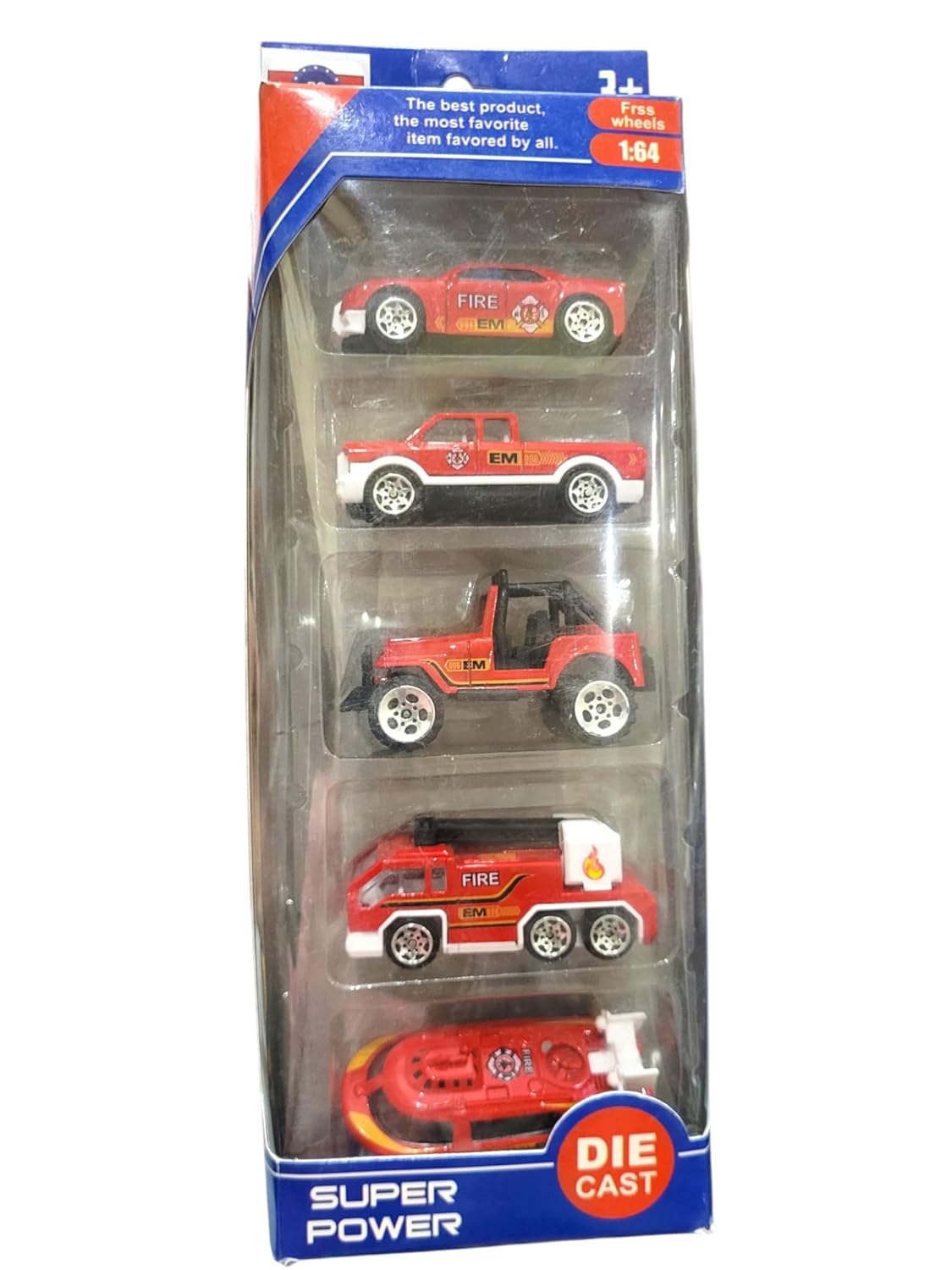 Die Cast Metal Toy Cars Set