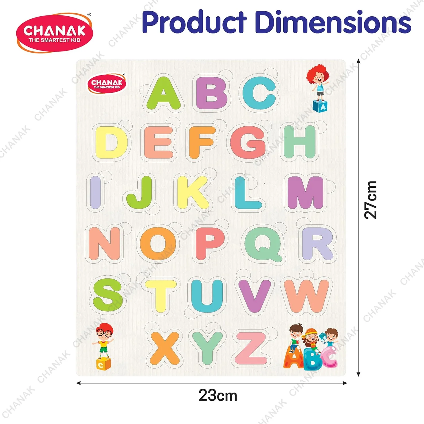 Chanak Wooden Alphabet Puzzle