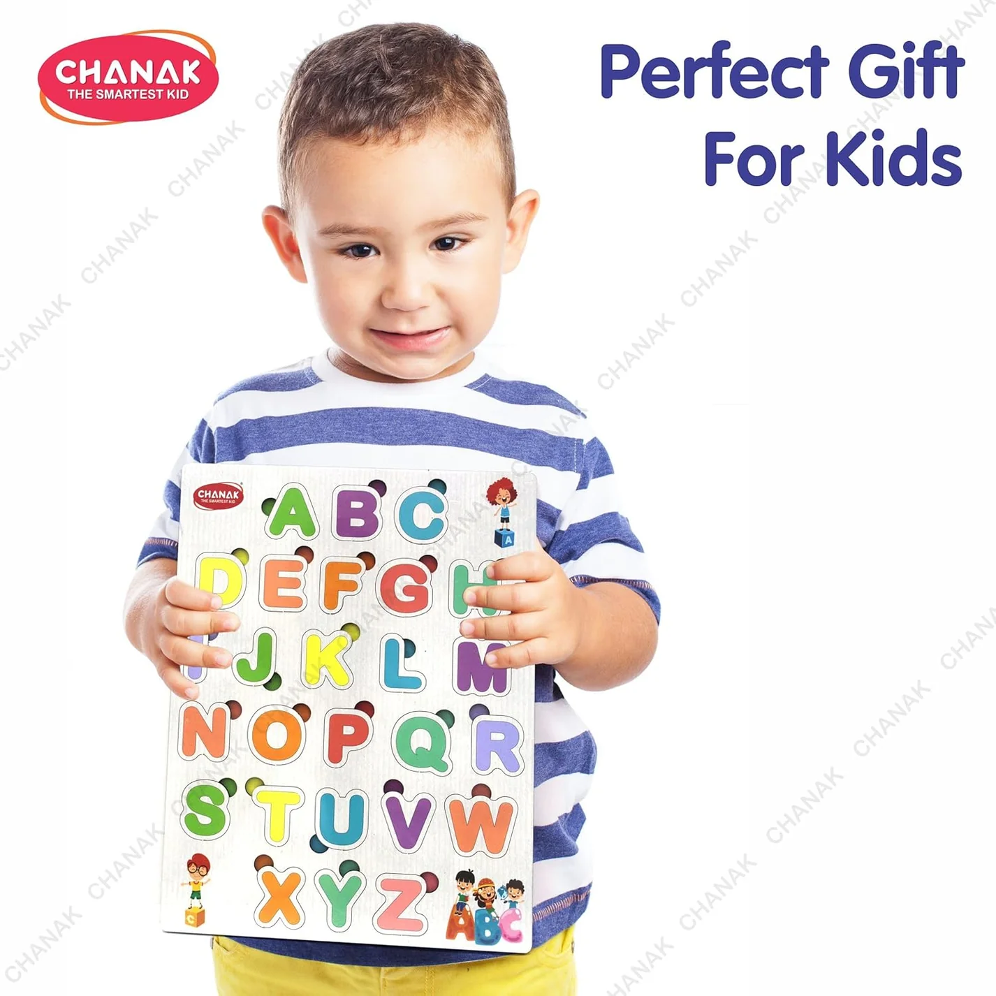 Chanak Wooden Alphabet Puzzle
