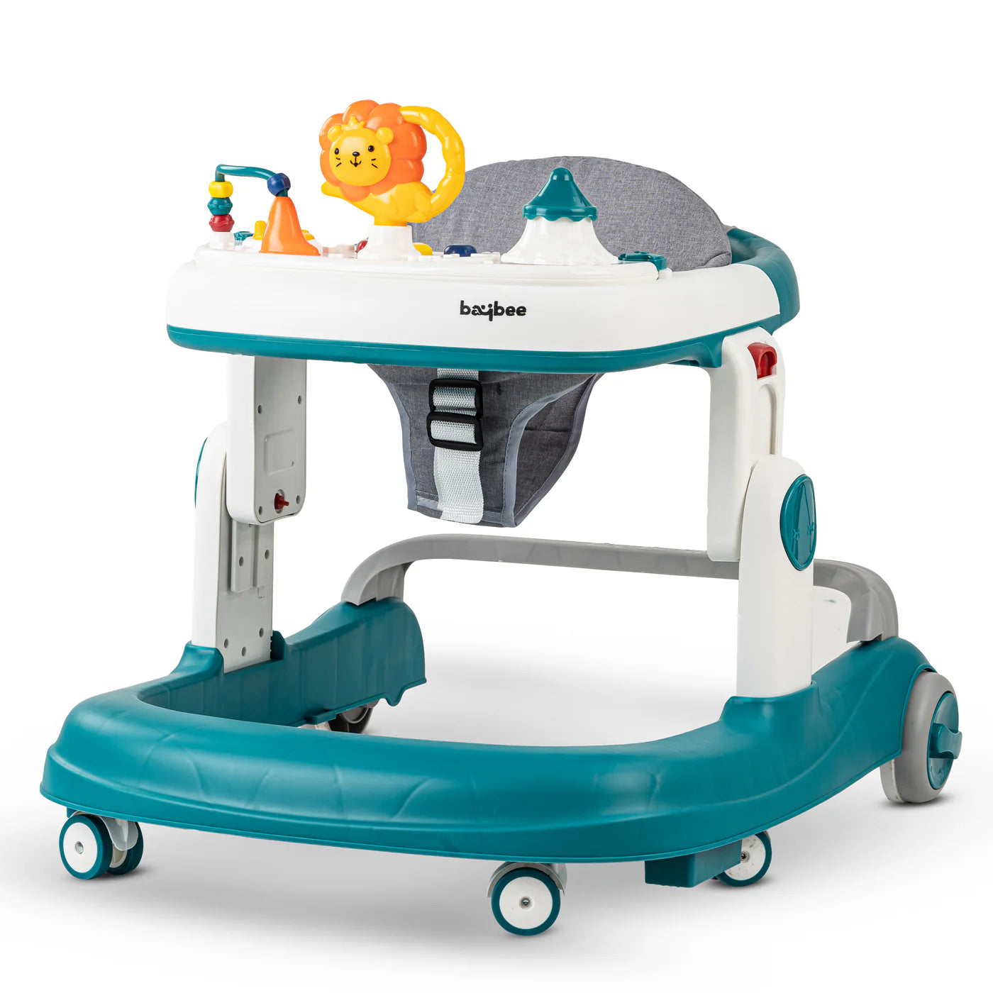 Astro Walker With 3 Adjustable Height and Musical Toy (GREEN)