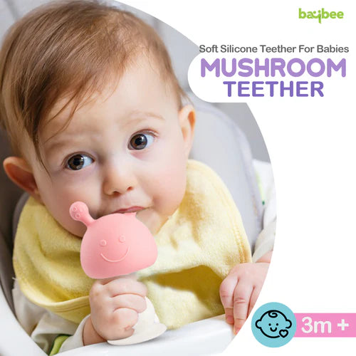 2 in 1 Silicone Teether for Baby_Babies
