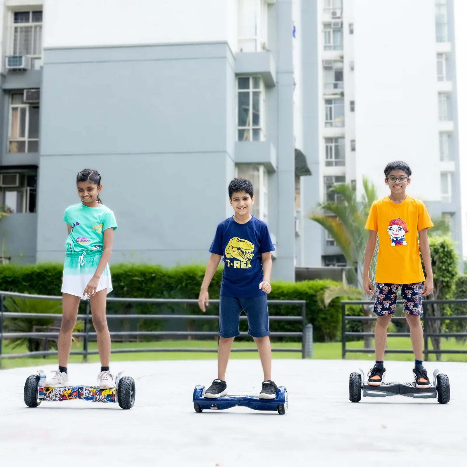 TYGATEC T6 Off-Road SUV Hoverboard (Red Fire Color)