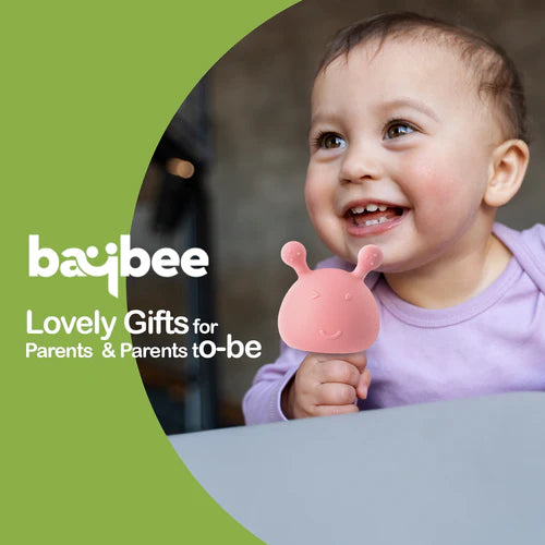 2 in 1 Silicone Teether for Baby_Babies