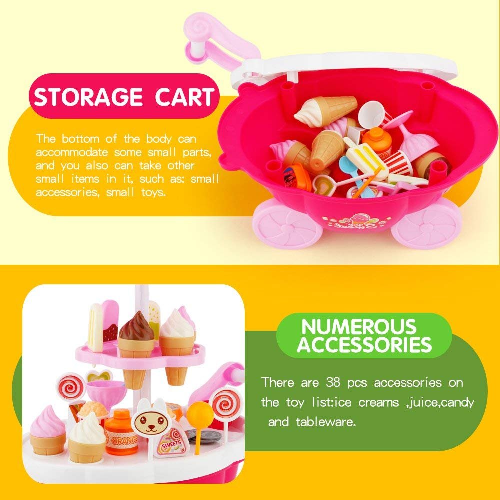 Ice Cream Candy Cart