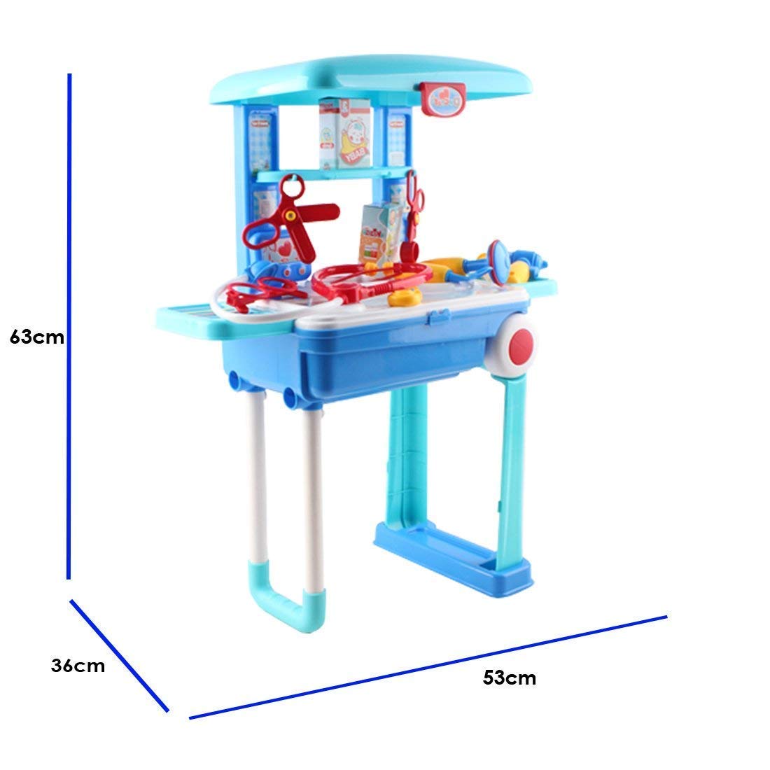 Premium Doctor Set With Pull & Push Trolley