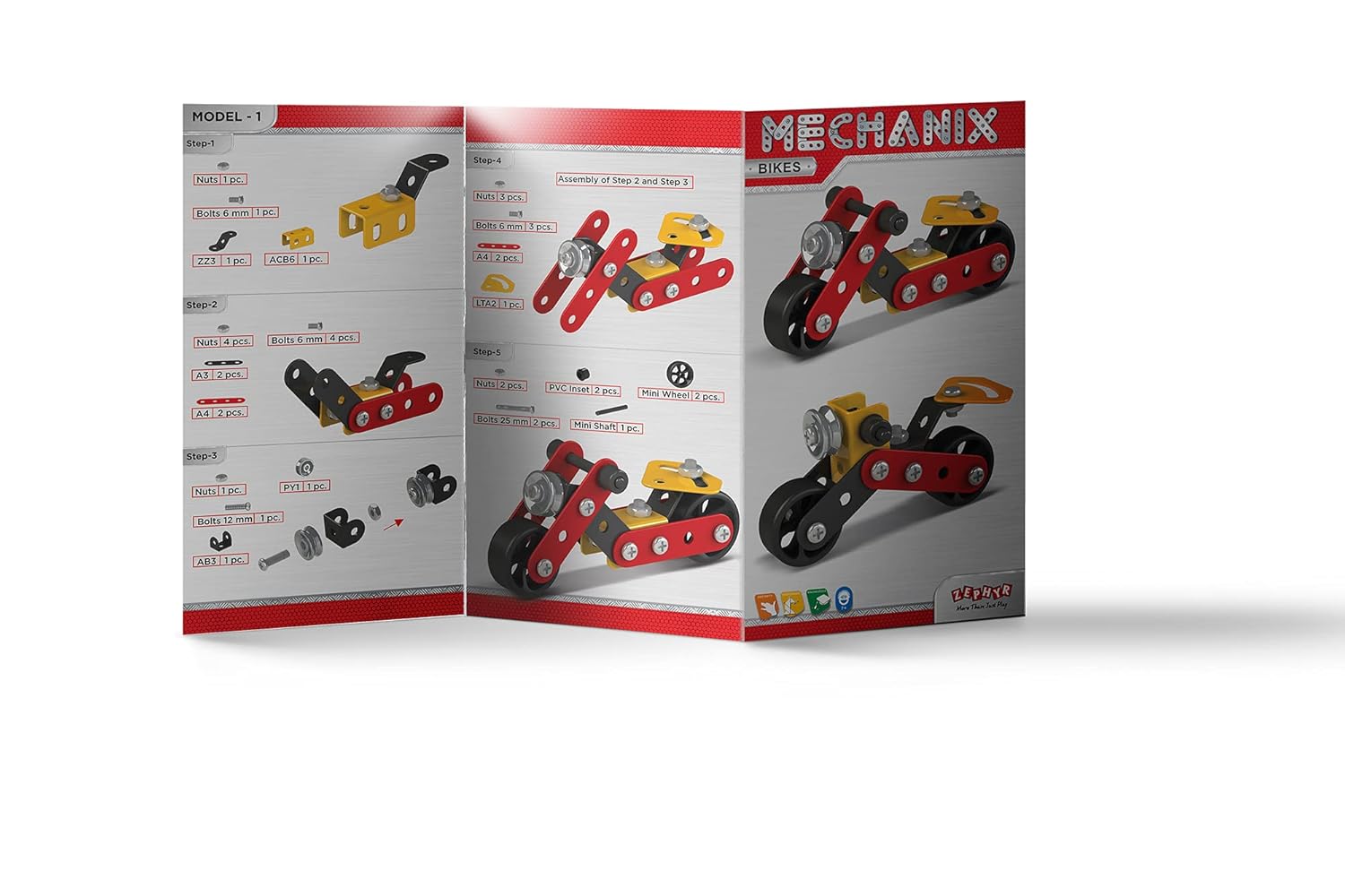 Mechanix Beginner Giant Wheel Building Blocks