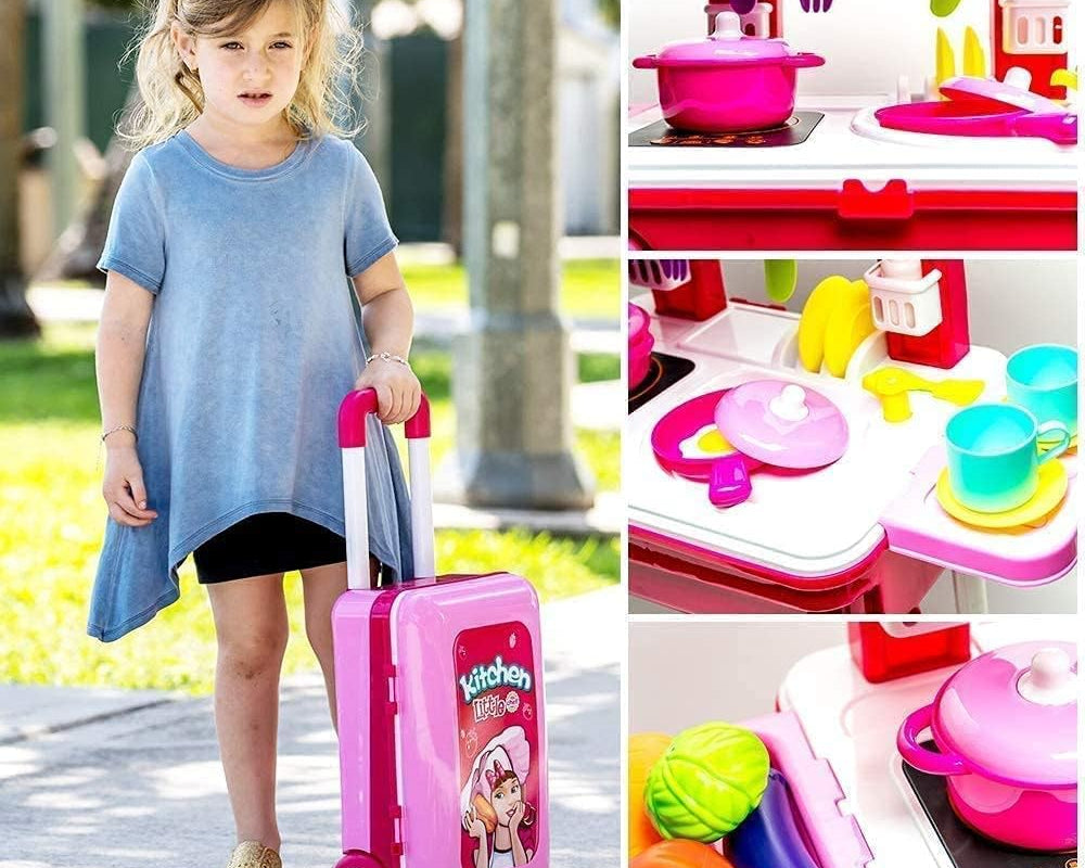Kitchen Set 2 in 1 Trolley