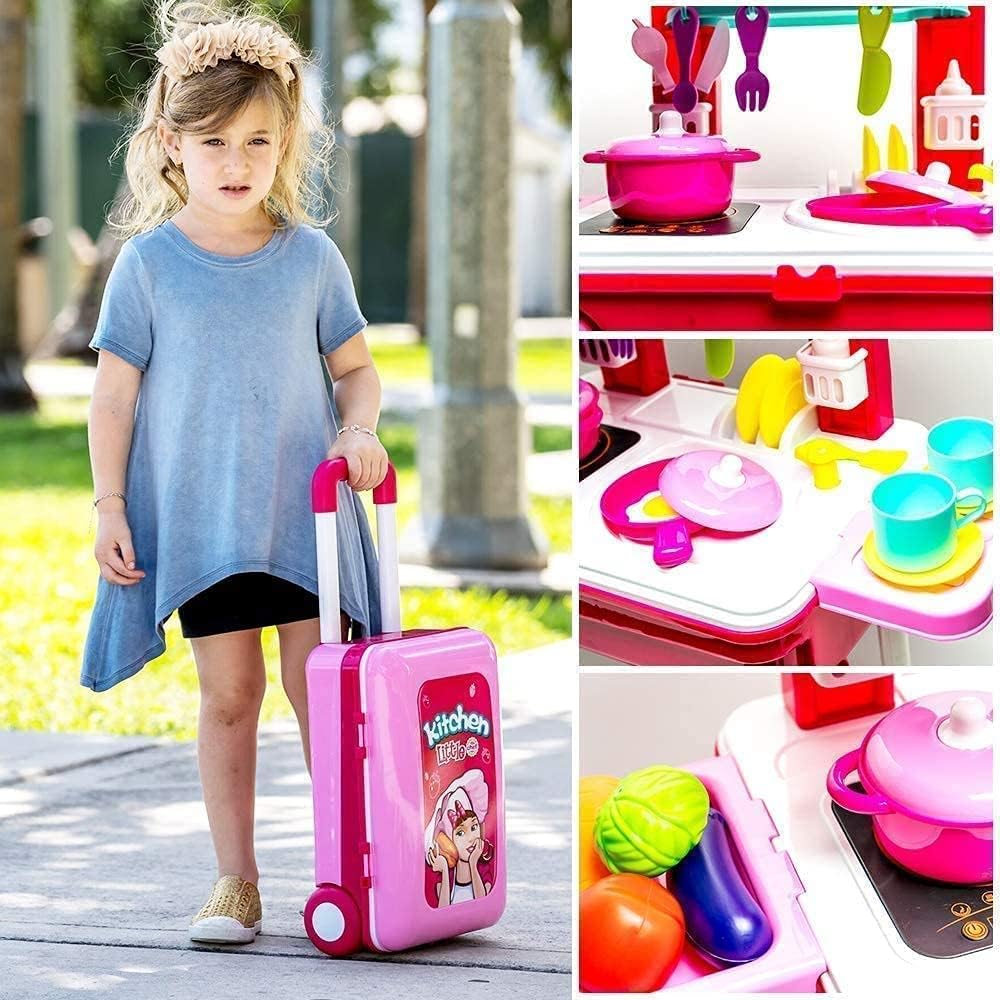 Kitchen Set 2 in 1 Trolley