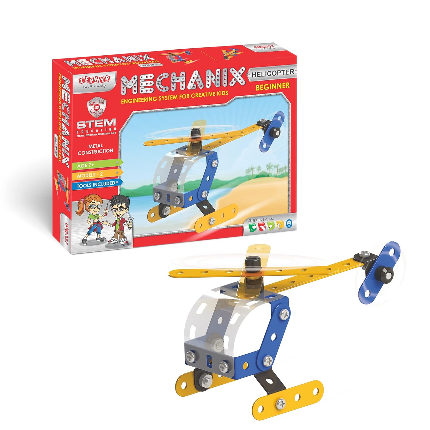 Mechanix Beginner Giant Wheel Building Blocks