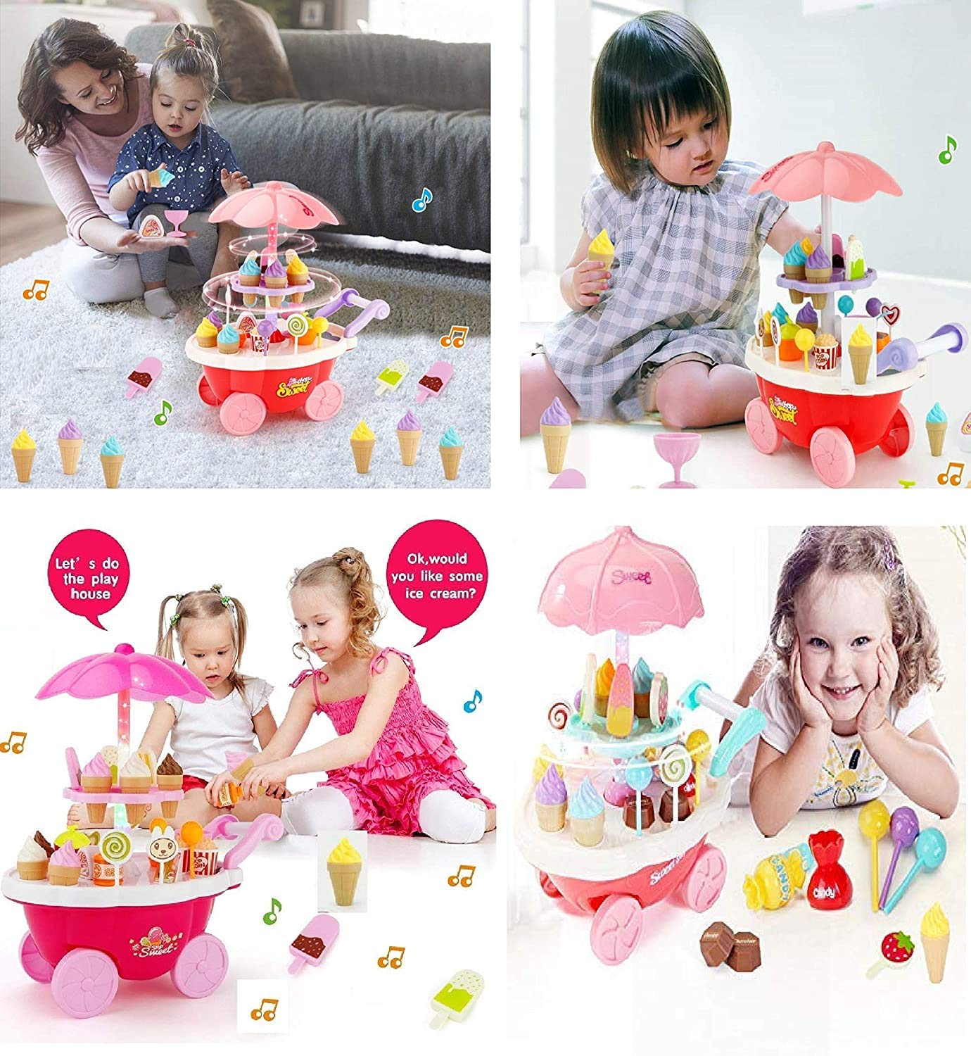 Ice Cream Candy Cart