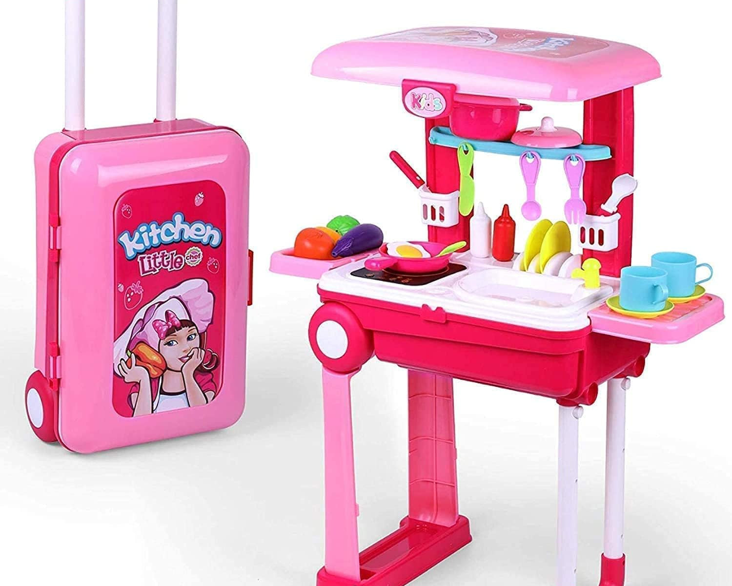 Kitchen Set 2 in 1 Trolley