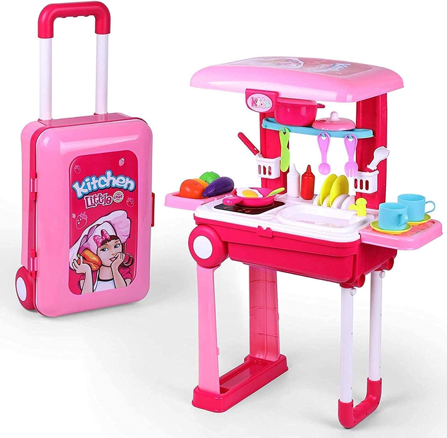 2 in 1 Pretend Play Kitchen Set