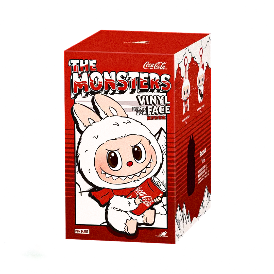 Cute Monsters Cola Vinyl Face Collectible Toy Blind Box – Limited Edition Figures ( Pack Of 1 )