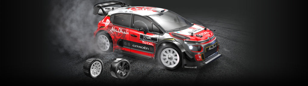 MJX Hyper GO 14303 1/14 Citroen C3 Fast RC Cars for Adults, Max 40mph Brushless RC Drift Car with Gyro, 4WD RTR High Speed RC Rally Car, 2 of 2000 mAh Drifting RC Remote Control Car for Adult