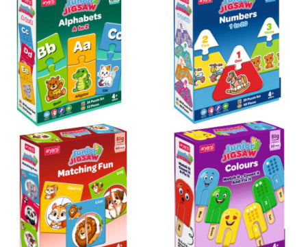 Junior Jigsaw Puzzle 4 variety