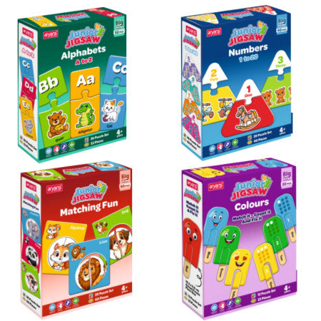 Junior Jigsaw Puzzle 4 variety