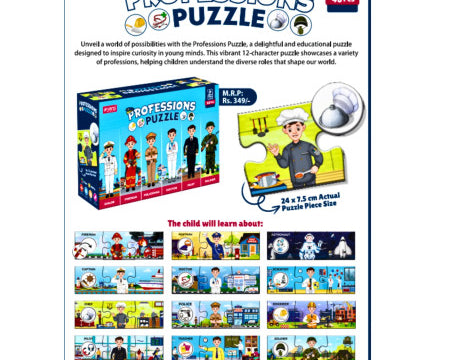 Aryans Professions Puzzle Set