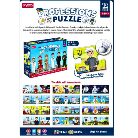 Aryans Professions Puzzle Set