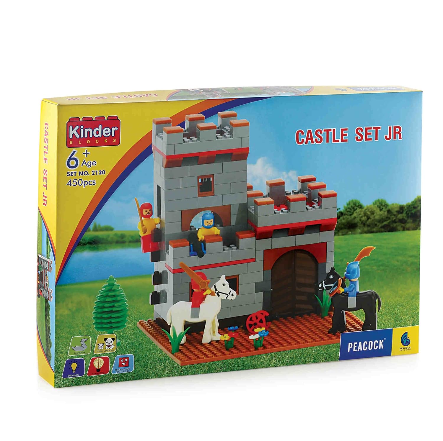 Smart Blocks Castle Set Junior Building Blocks Set