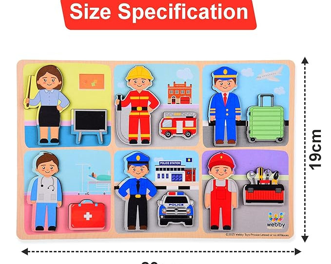 Aryans Professions Puzzle Set