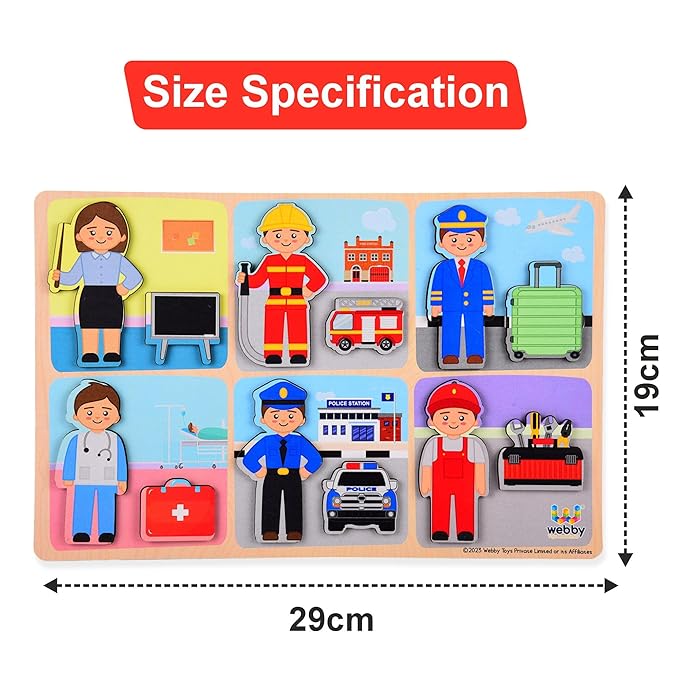 Aryans Professions Puzzle Set