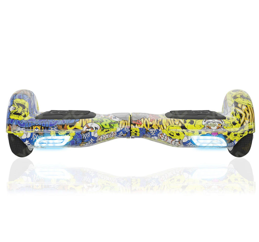 TYGATEC T1 ECO - Self Balancing Electric Hoverboard (Edhardy Color)