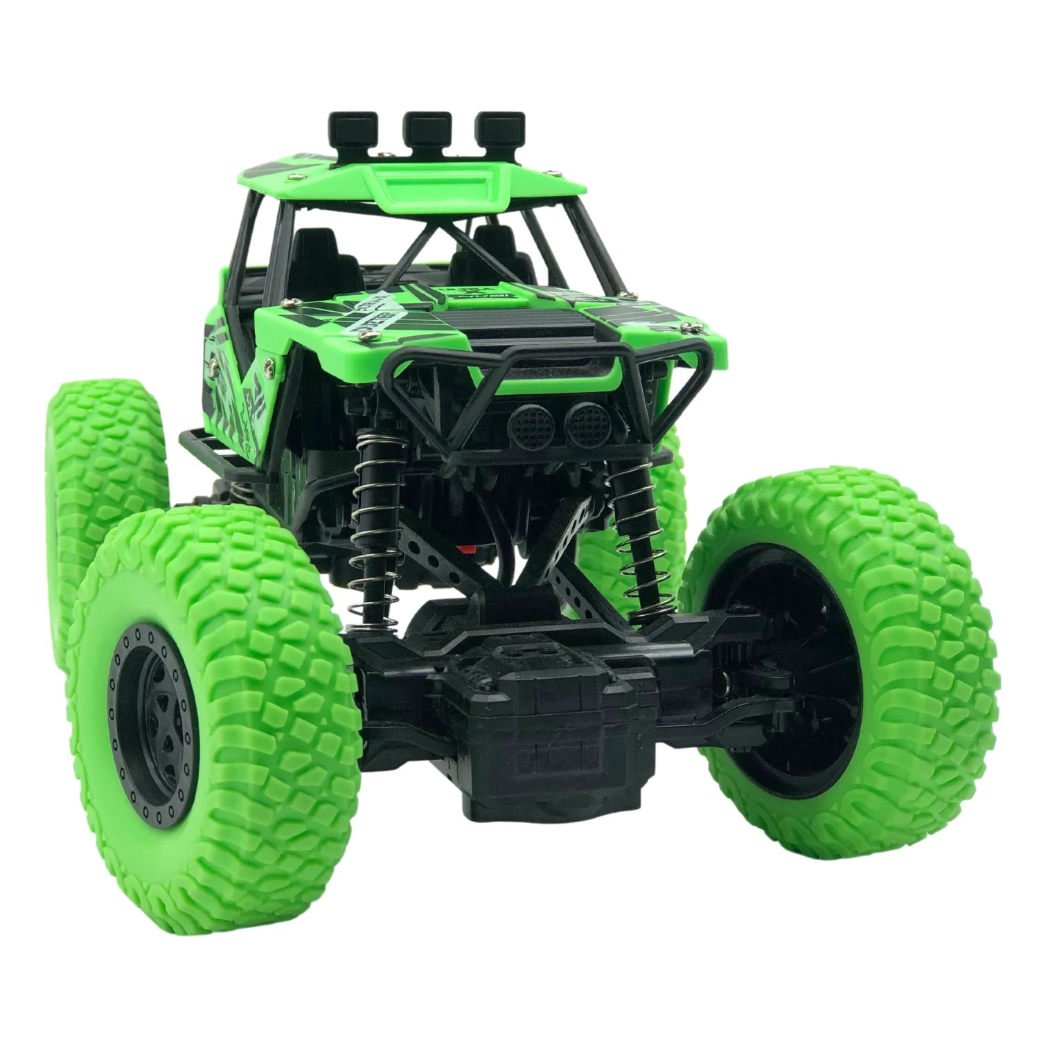 DUZTER- Rechargeable Remote Controlled Racing Rc Car- Green