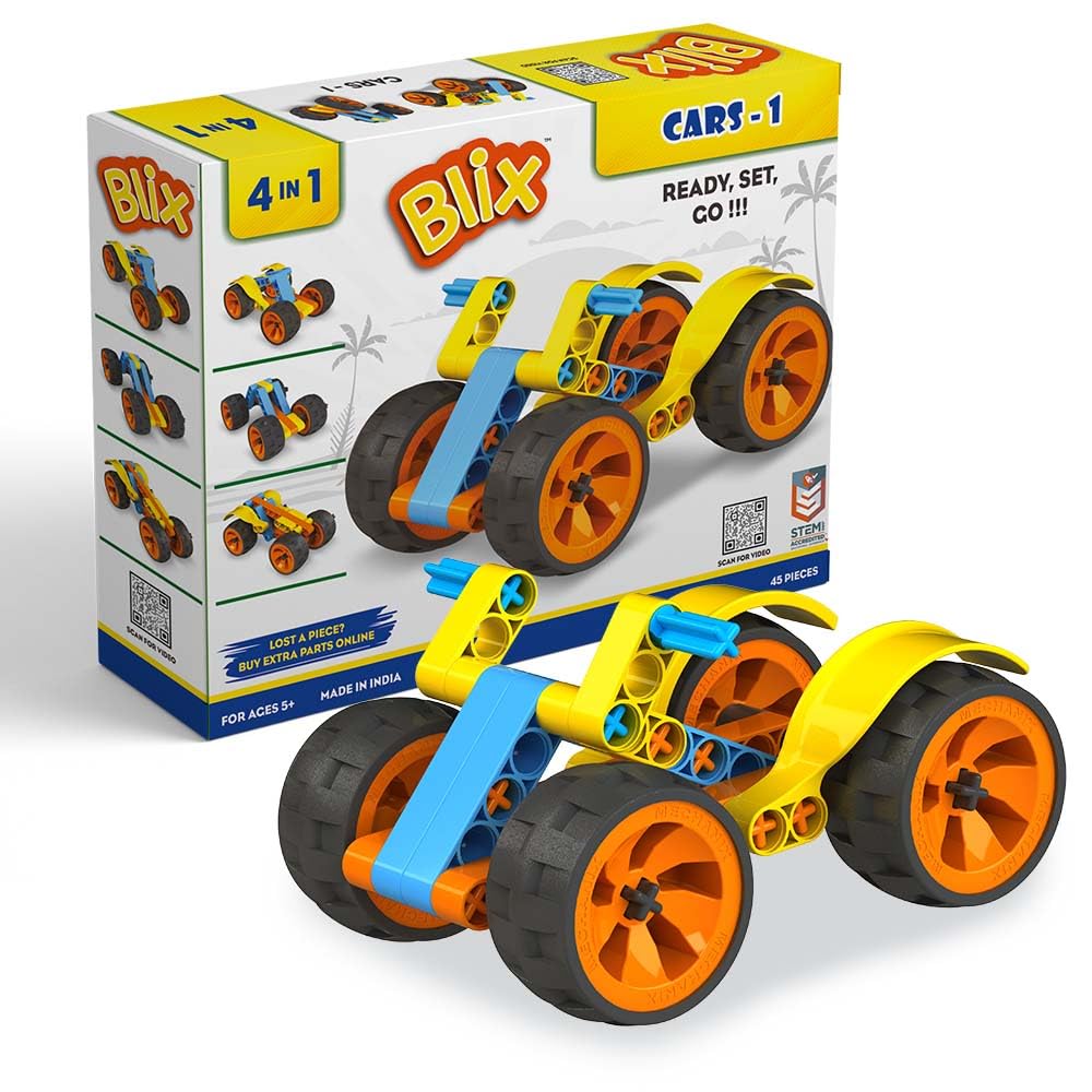 Blix Cars-1 Car Toys For Kids