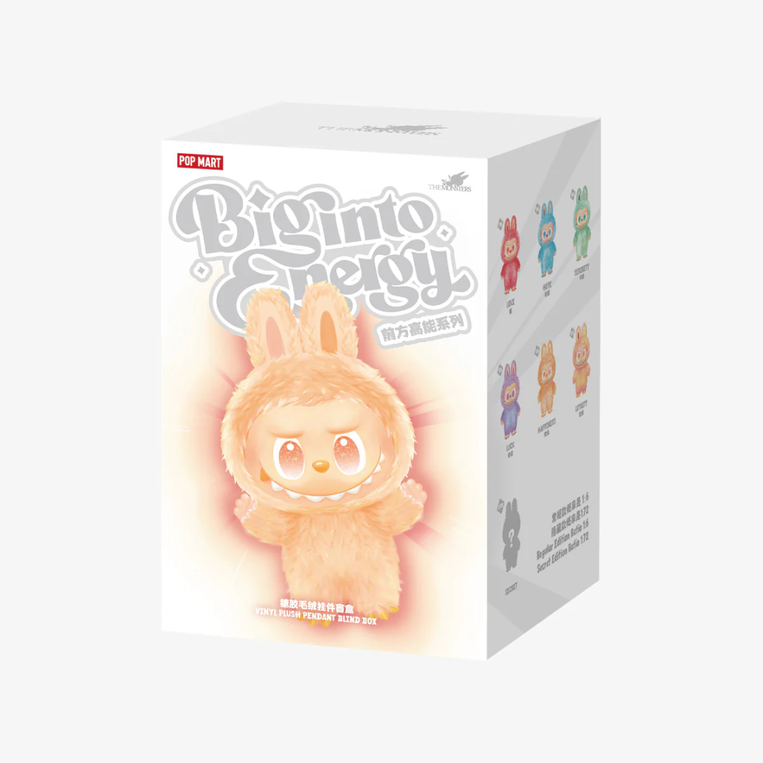 Cute Monsters Collectible Toy Big Into Energy Plush Blind Box