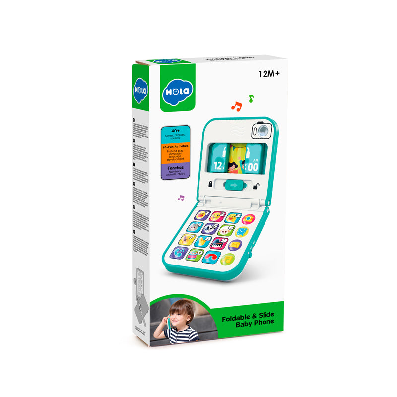 Foldable & Slide Baby Phone