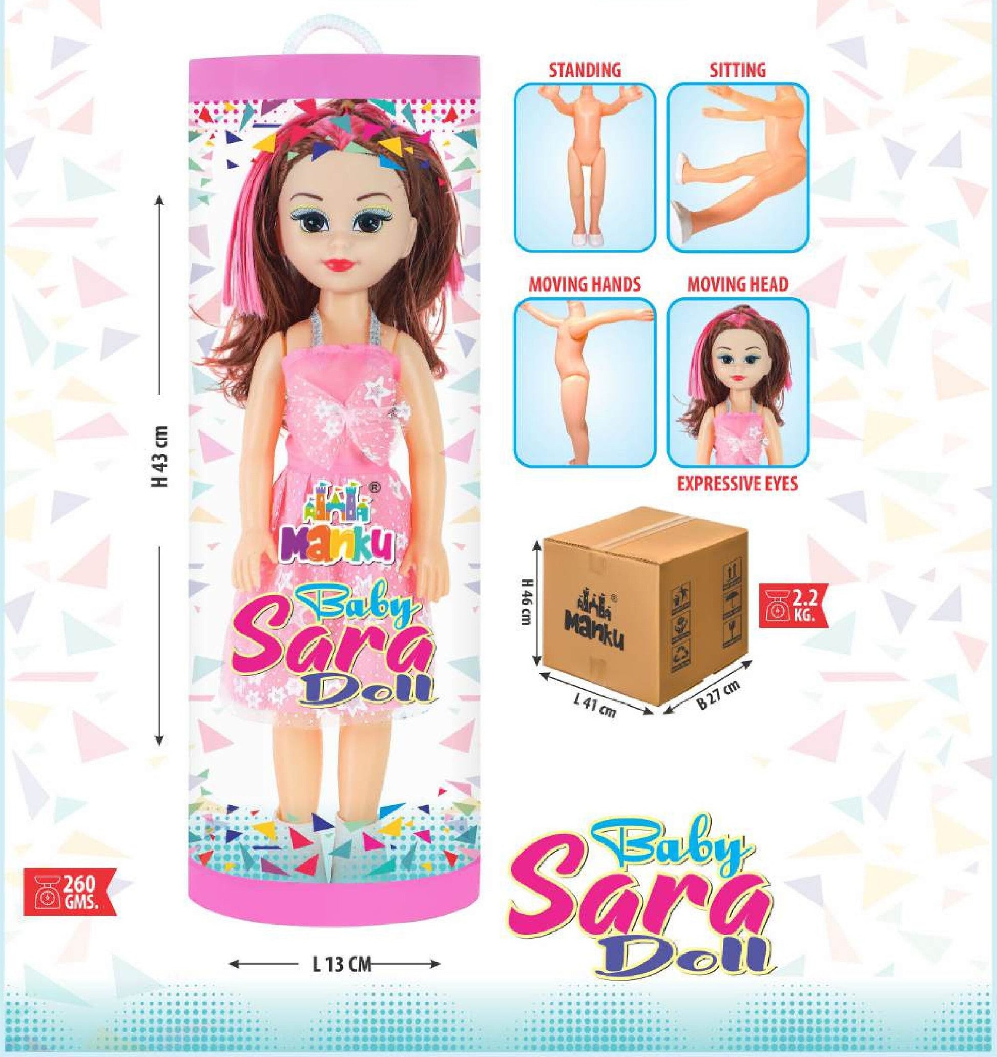 MANKU BABY SARA DOLL