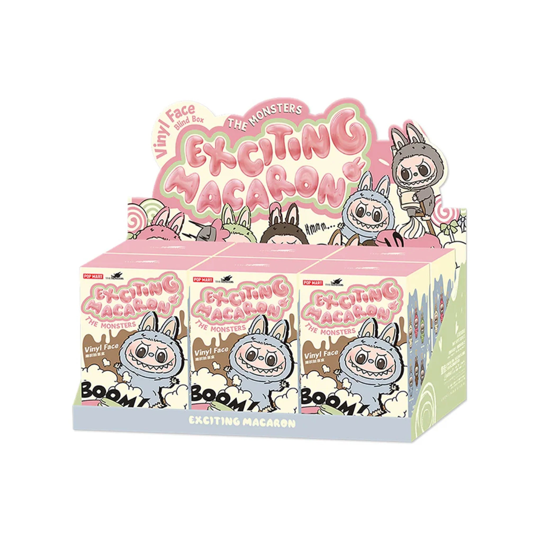 Exciting Macaron Monster Collectible Toy – Limited Edition Art Figure Pack Of 6 Blind Box