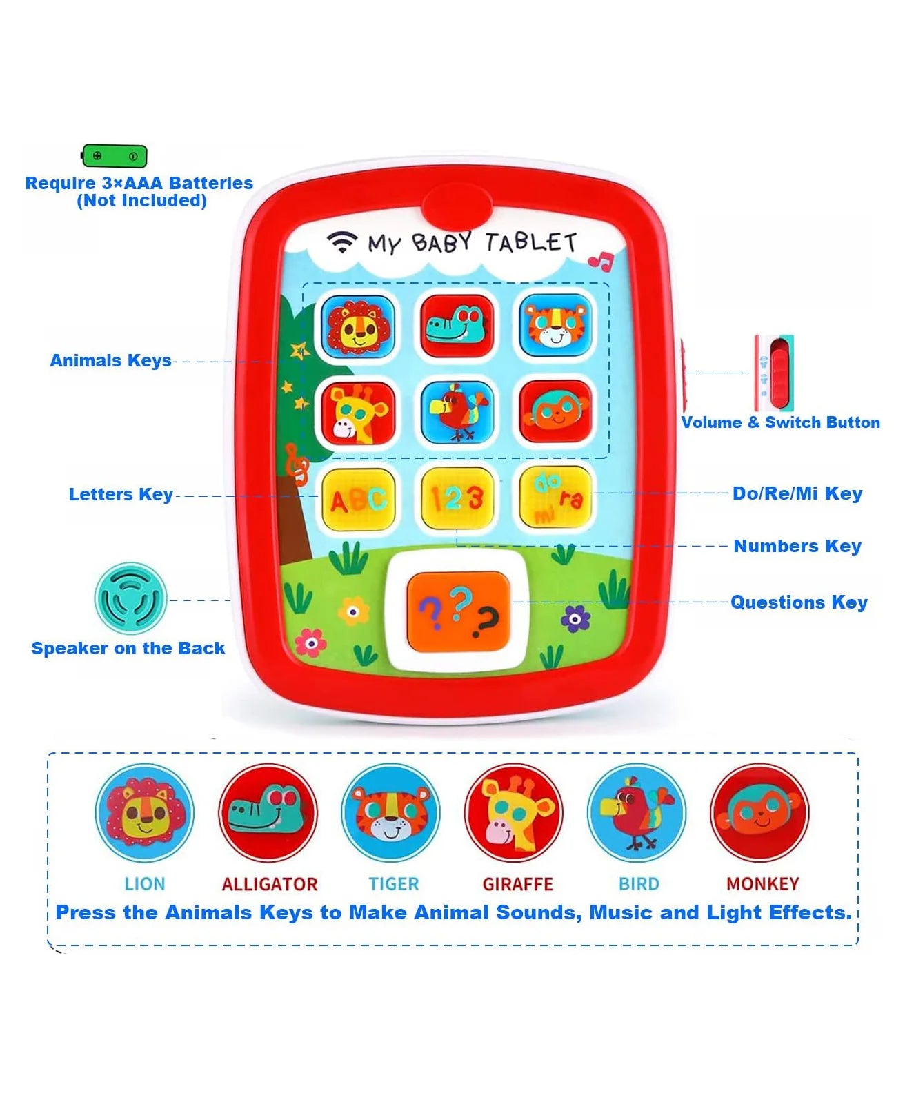 Hola Interactive learning tablet