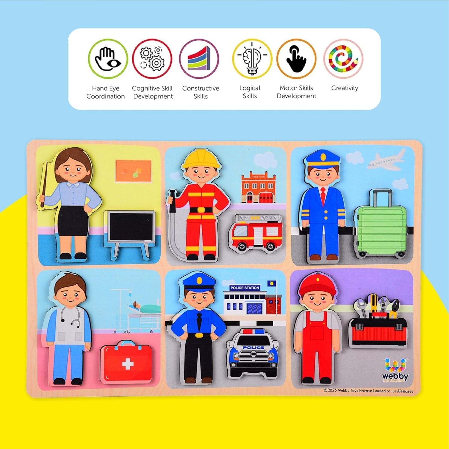 Aryans Professions Puzzle Set