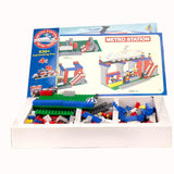 Maharaja Metro Station Building Construction Blocks Set