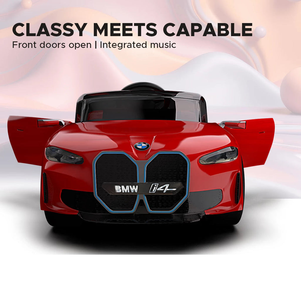 BMW i4 Ride-On Car (Red)
