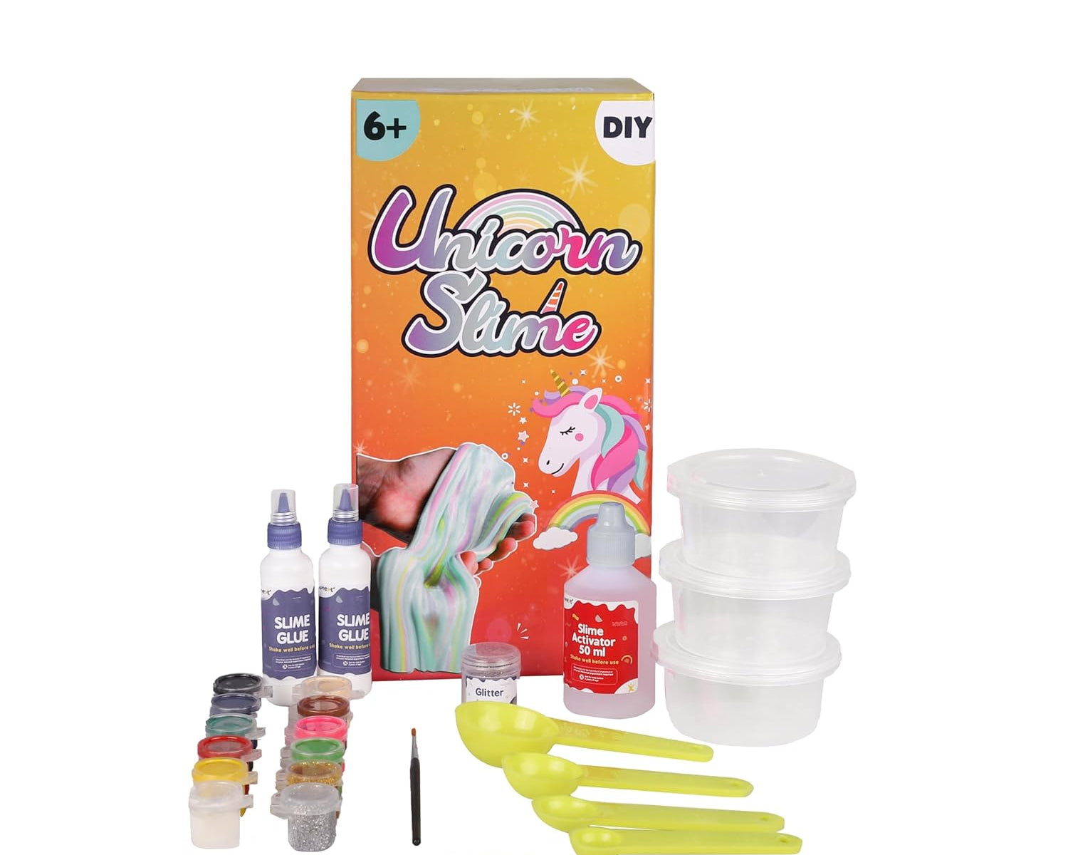 DIY Unicorn Slime for Kids