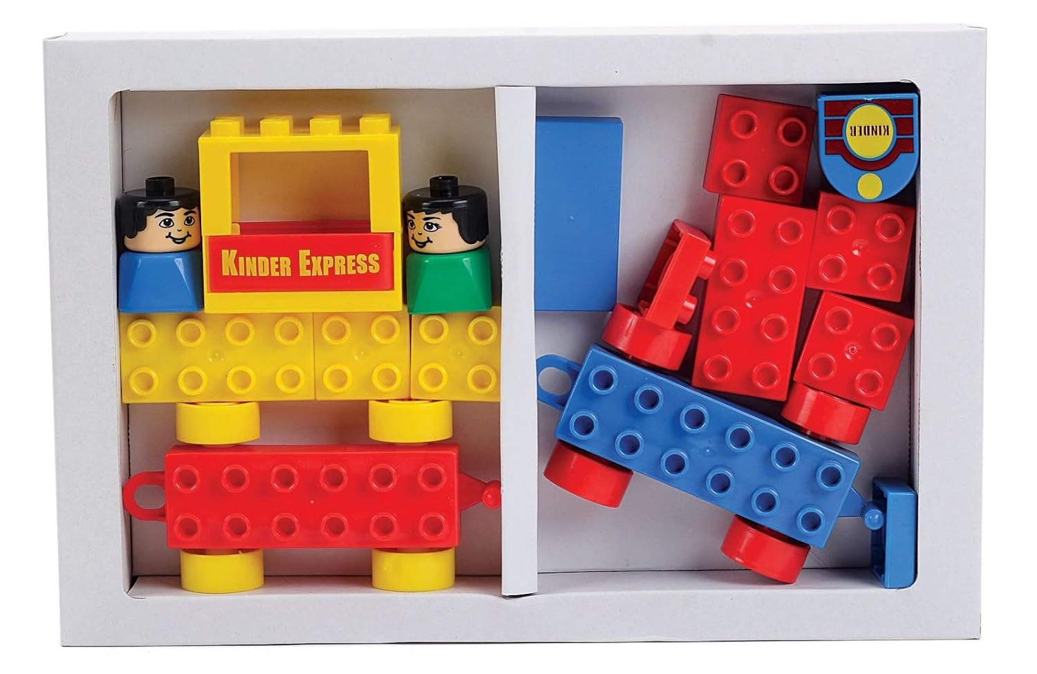 Kinder Block Locomotive Set (Multicolor)