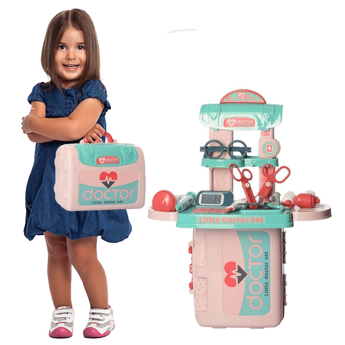 Doctor play set with briefcase