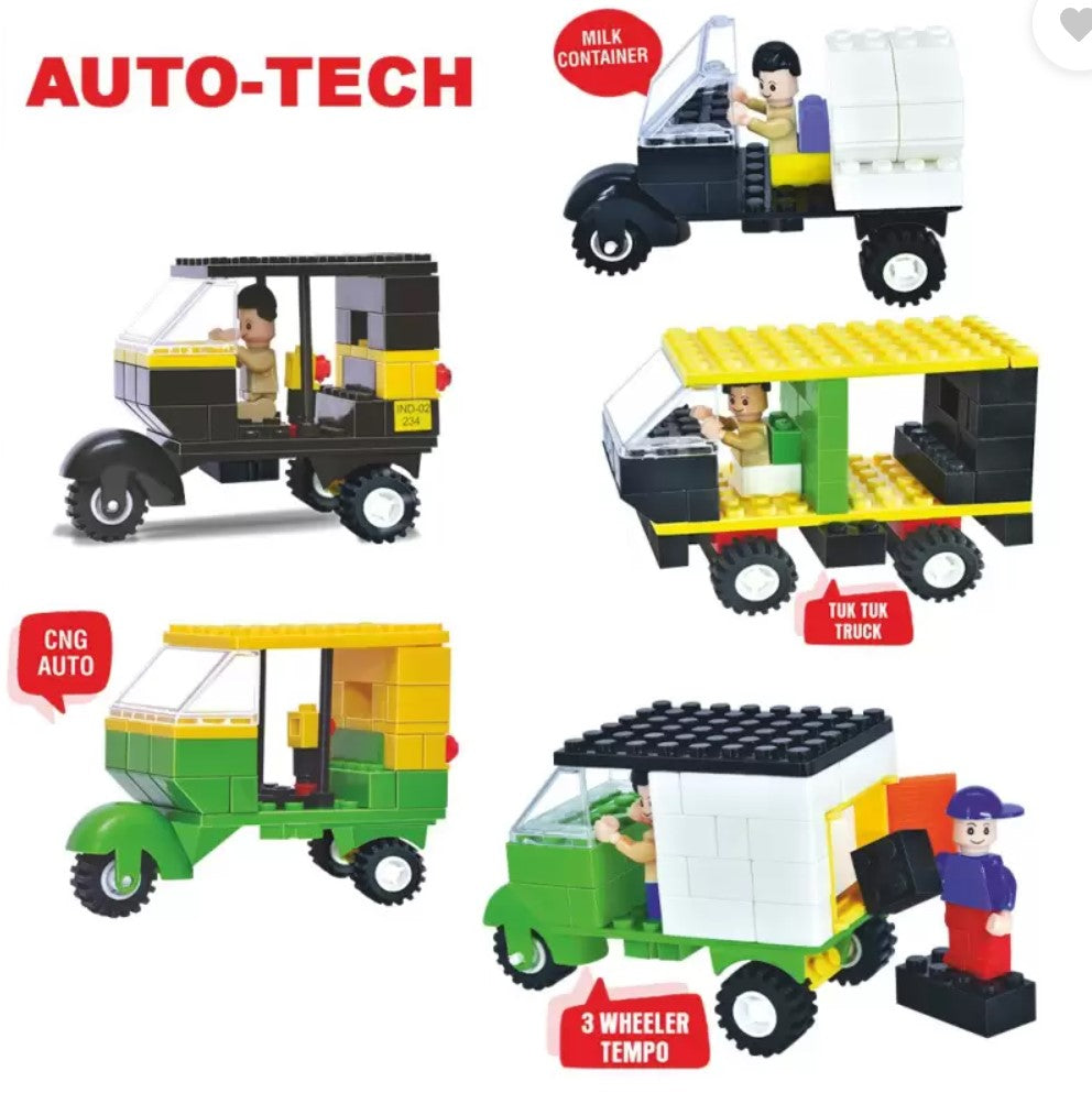 Maharaja Auto-Tech Building Construction Blocks Set