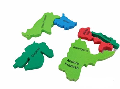 India Map Puzzle Game Set