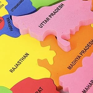 India Map Puzzle Game Set