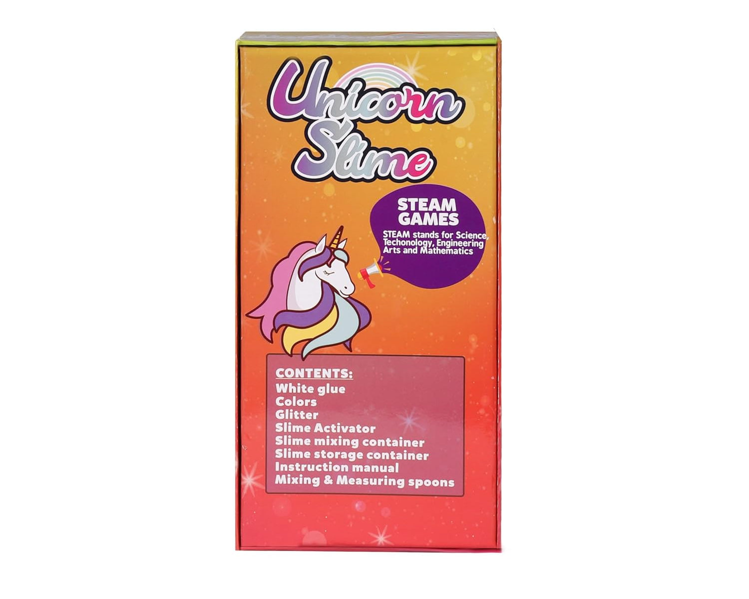 DIY Unicorn Slime for Kids