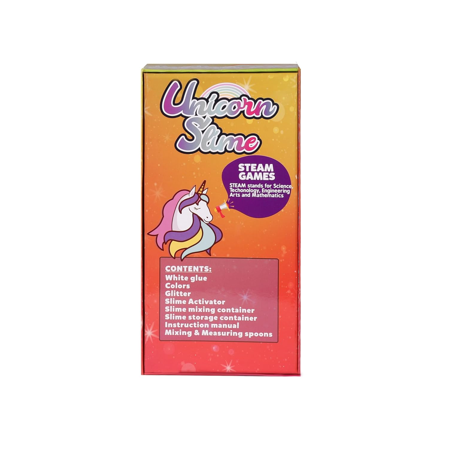 DIY Unicorn Slime for Kids